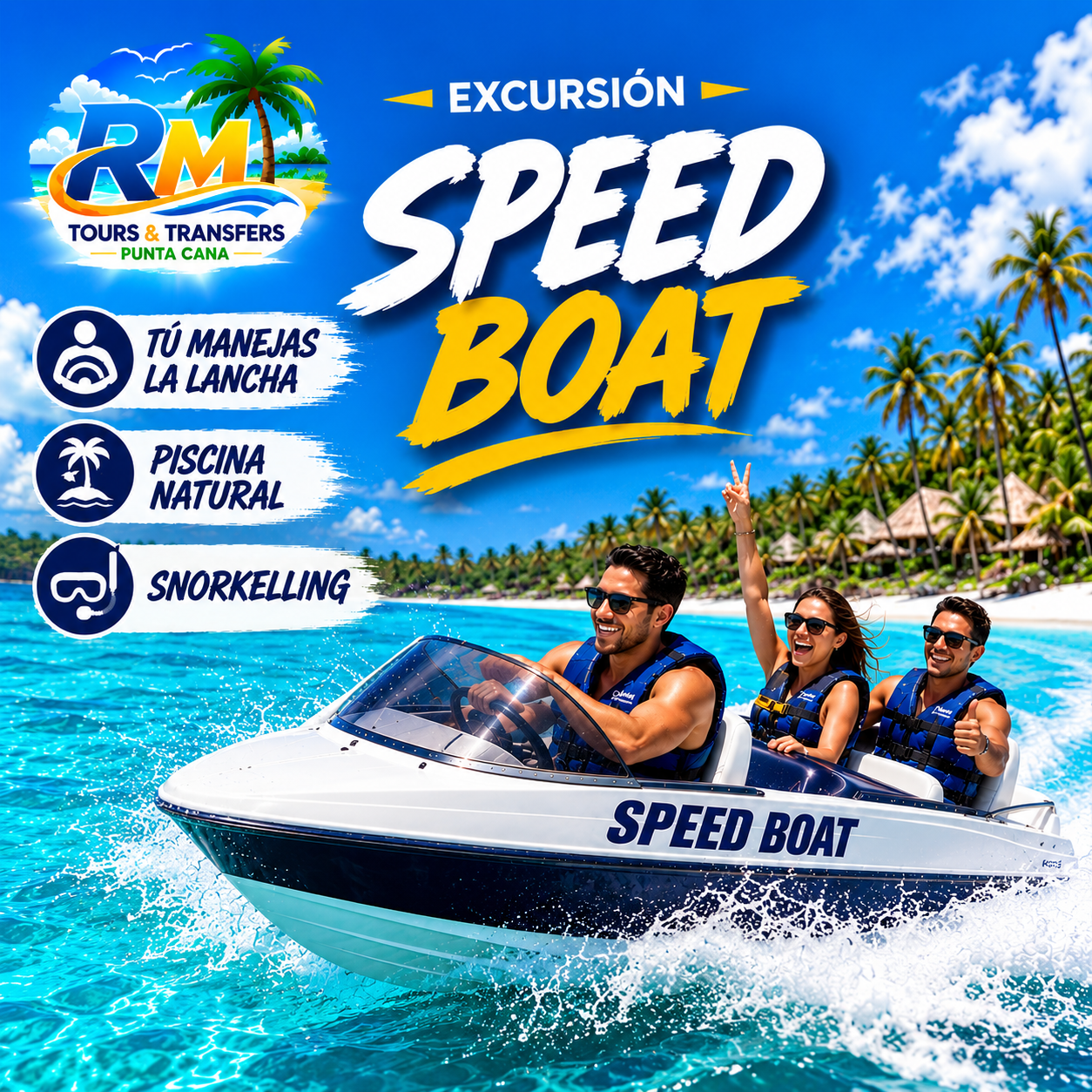 Speed Boat Punta Cana